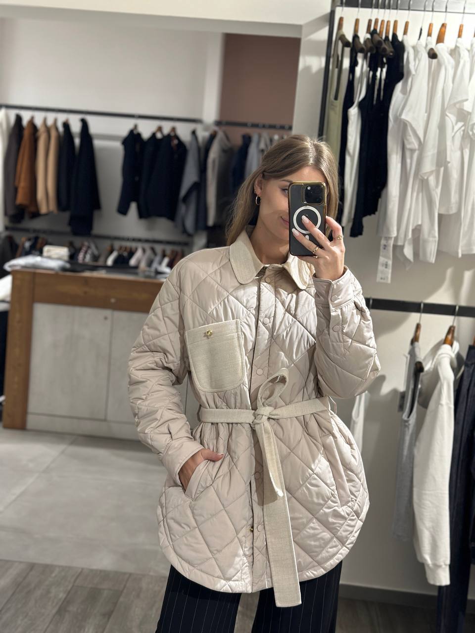 Стеганая куртка Fabiana Filippi MaxMara