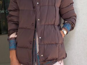Пуховик прямого силуэта MaxMara