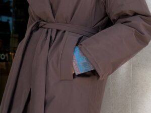 Куртка утепленная с поясом MaxMara