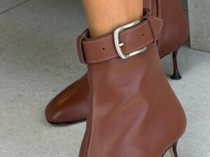 Ботильоны женские кожаные MaxMara