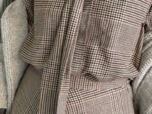 Платье миди в клетку MaxMara