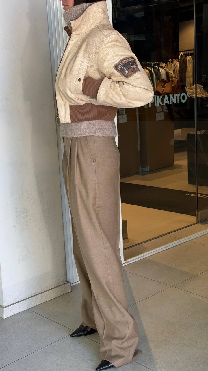 Укороченная куртка-бомбер женская MaxMara