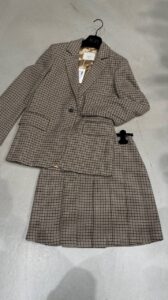 Юбка мини в клетку MaxMara