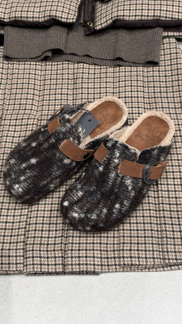 Теплые сабо Fiero Sarti MaxMara