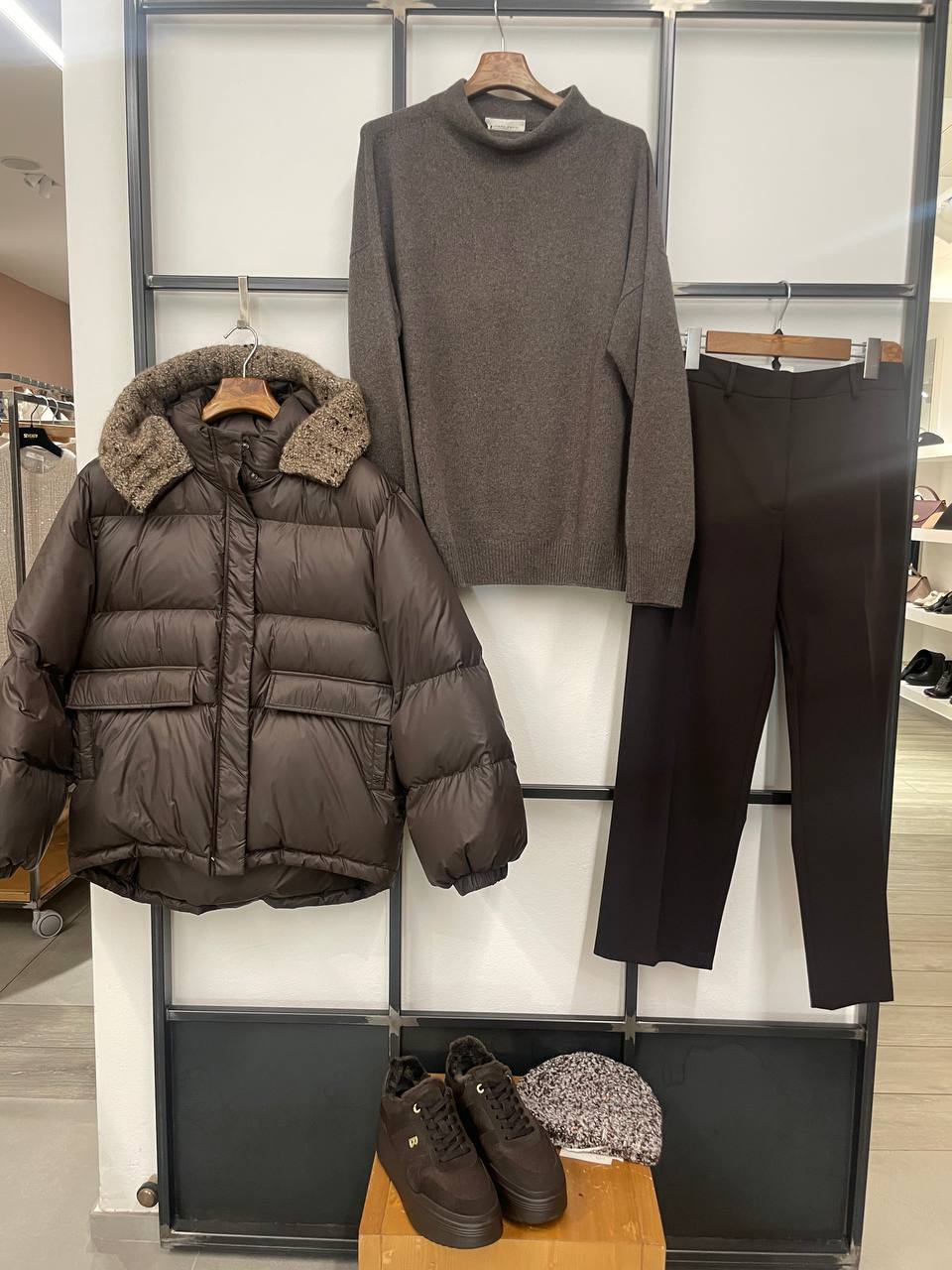Пуховик женский Peserico MaxMara