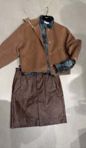 Юбка из экокожи Seventy MaxMara