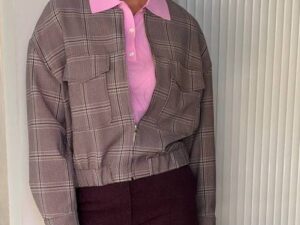 Бомбер на молнии в MaxMara — фото 1 Бомбер на молнии в MaxMara
