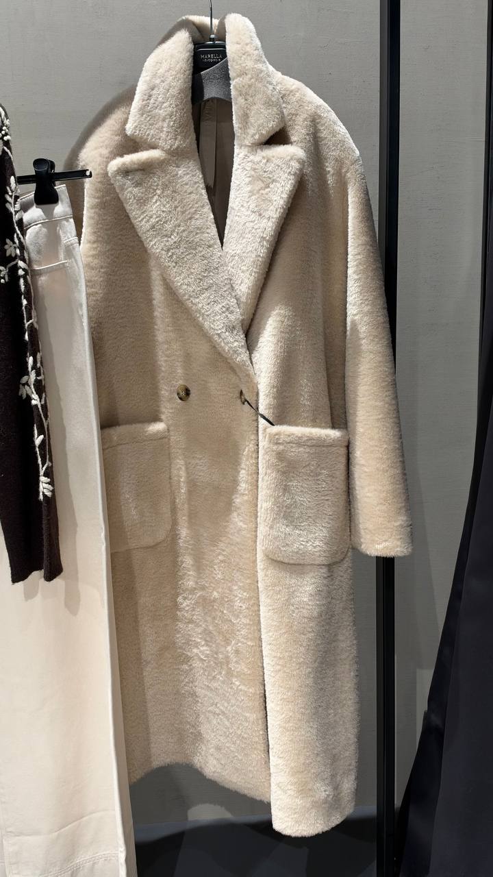 Эко-шуба Marella MaxMara