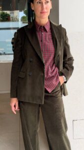 Рубашка в клетку Marella MaxMara