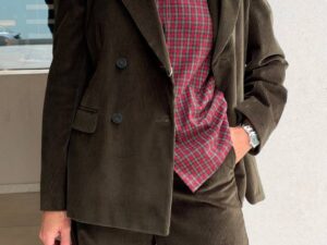 Рубашка в клетку Marella MaxMara