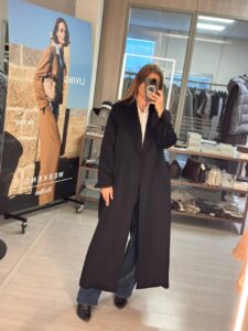 Пальто макси шерстяное Ginevra MaxMara