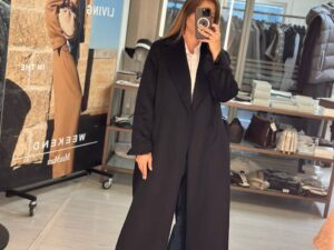 Пальто макси шерстяное Ginevra MaxMara