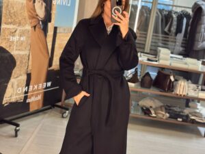 Пальто макси шерстяное Ginevra MaxMara