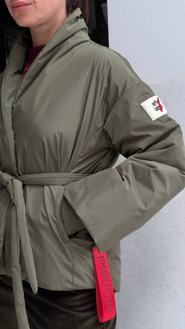 Пуховик-кимоно Afterlabel MaxMara
