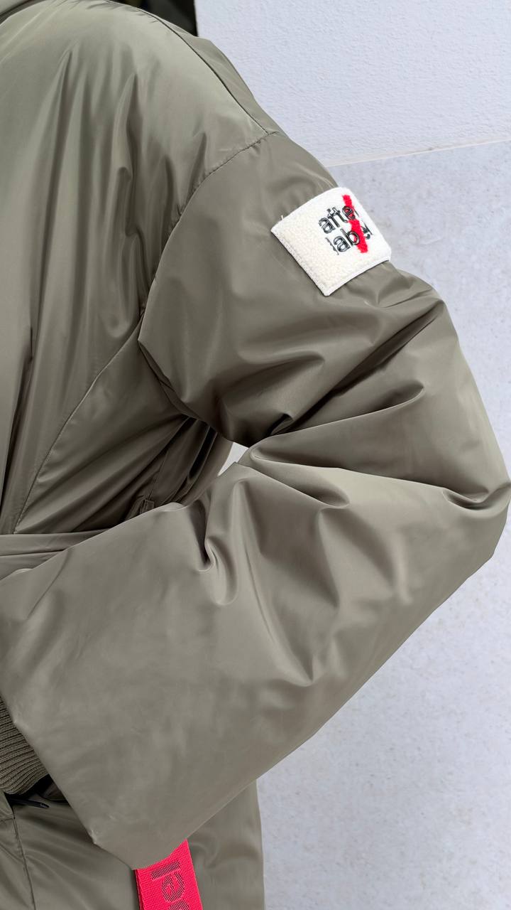 Пуховик-кимоно Afterlabel MaxMara