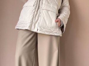 Стеганая куртка с капюшоном MaxMara