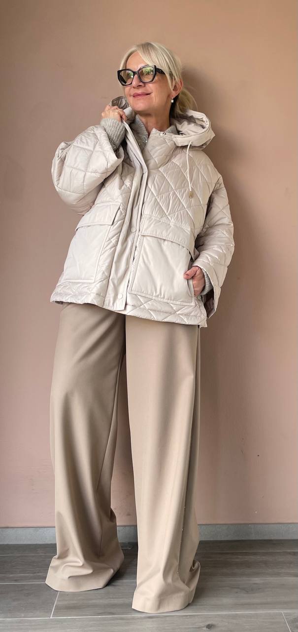 Стеганая куртка с капюшоном MaxMara
