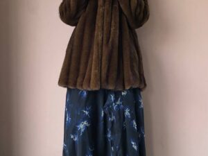 Шуба женская из эко-меха MaxMara