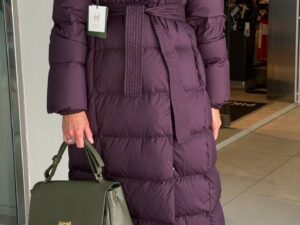 Пуховик женский длинный Marella MaxMara