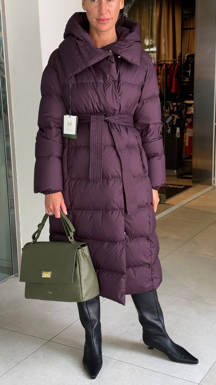 Пуховик женский длинный Marella MaxMara