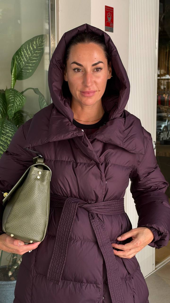 Пуховик женский длинный Marella MaxMara