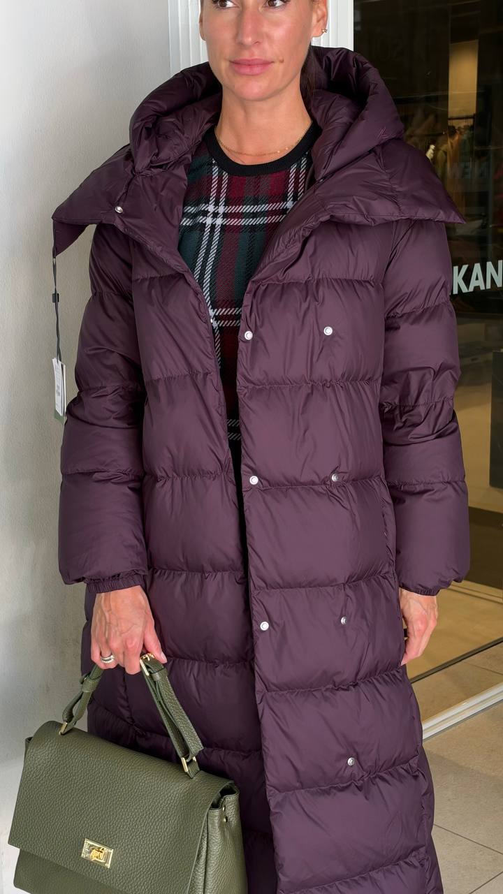 Пуховик женский длинный Marella MaxMara