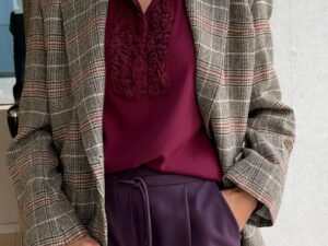 Блейзер в клетку Weekend MaxMara