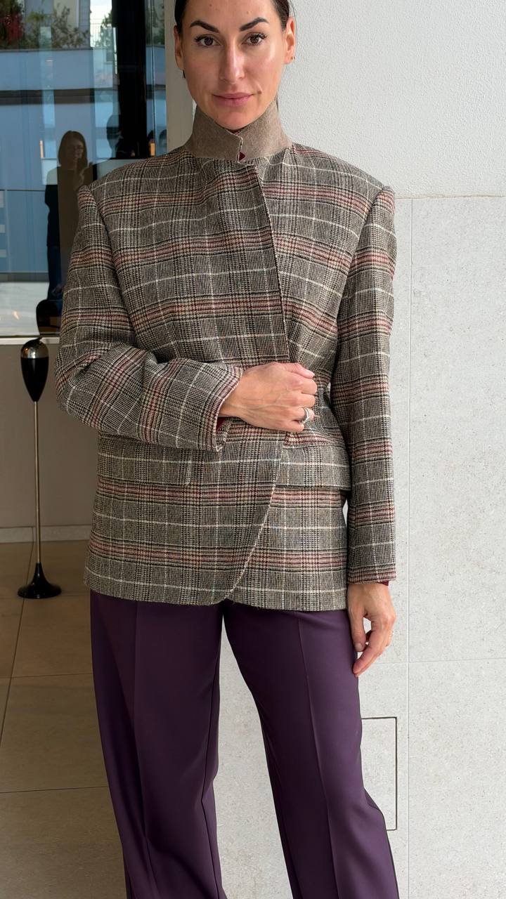 Блейзер в клетку Weekend MaxMara