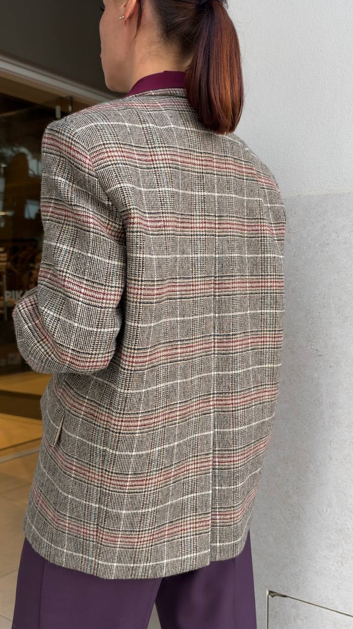 Блейзер в клетку Weekend MaxMara