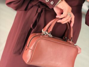 Платье макси винного оттенка MaxMara
