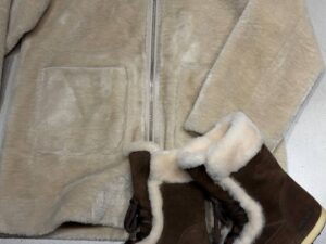 Сапоги зимние замшевые с MaxMara