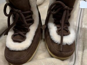 Сапоги зимние замшевые с MaxMara