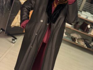 Дубленка женская длинная MaxMara
