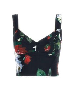 Топ-бюстье Dolce Gabbana с розами