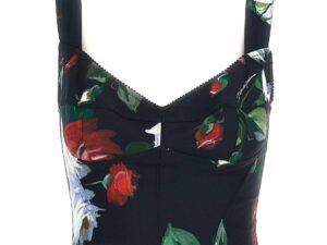 Топ-бюстье Dolce Gabbana с розами