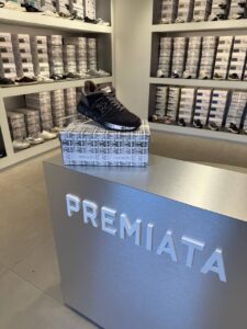Кроссовки с мехом Premiata