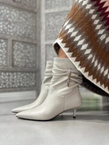 Ботильоны кожаные Pinko Gloria