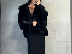 Кейп из экомеха Pinko