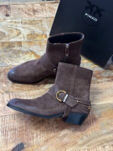 Ботильоны замшевые Pinko Jane PINKO_TEMP