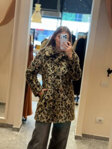 Пальто из экомеха TWINSET TWINSET