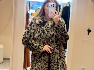 Пальто из экомеха TWINSET TWINSET