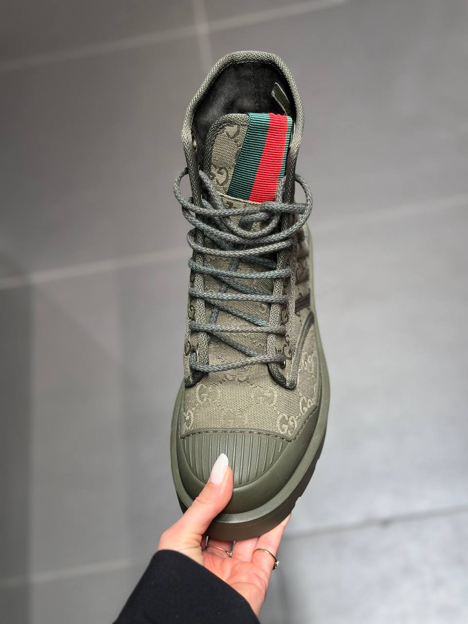 Ботинки Gucci GG Canvas