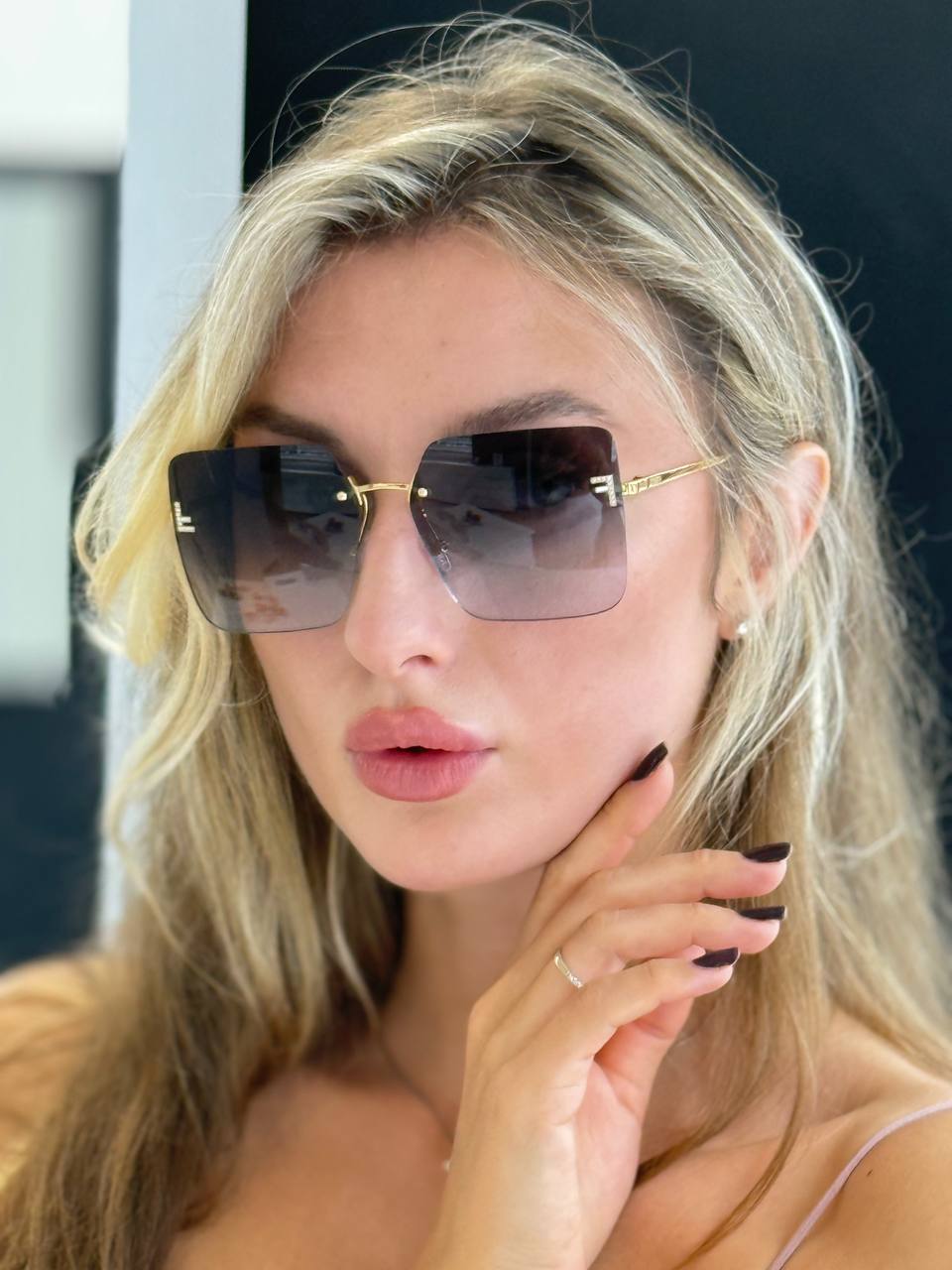 Солнцезащитные очки Fendi ОЧКИ_TEMP