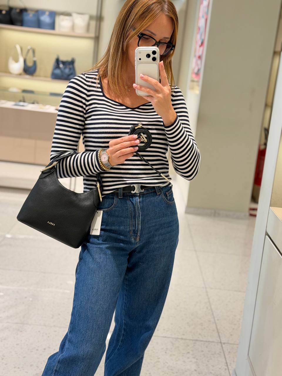 Сумка хобо Furla Clarissa Mini